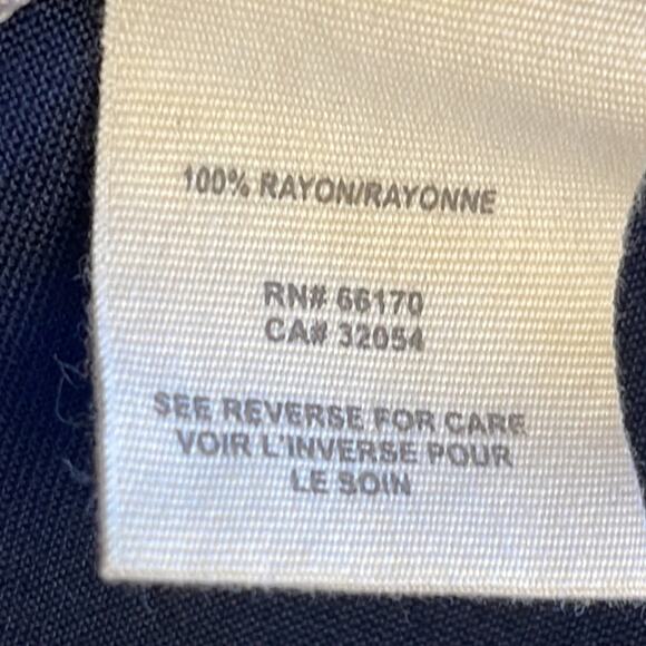 Free People Anthropologie Silver Springs Embroidered Navy Tunic V-Back Top XS - Picture 13 of 14